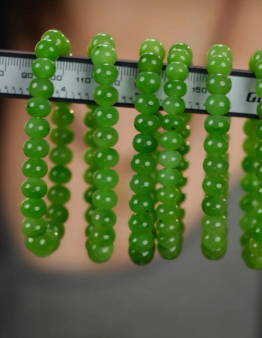 【初见珠宝】和田玉手串10-1C364X27【多样性发一件】