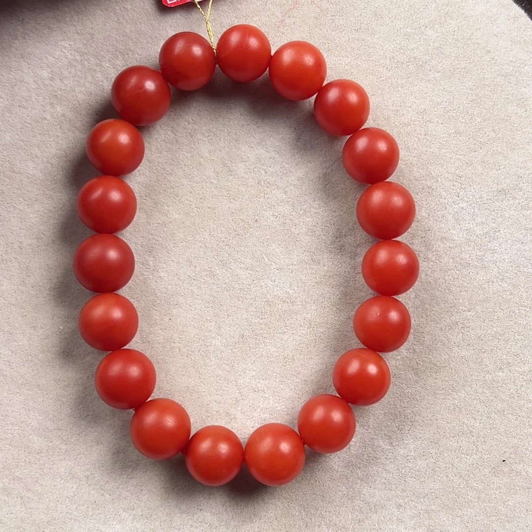 南红玛瑙手串未镶嵌水**韵