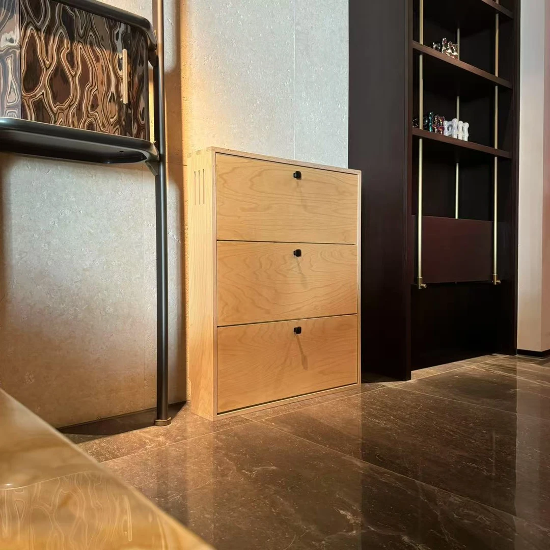 极窄海洋板翻斗鞋柜高100CM宽80CM厚度17CM