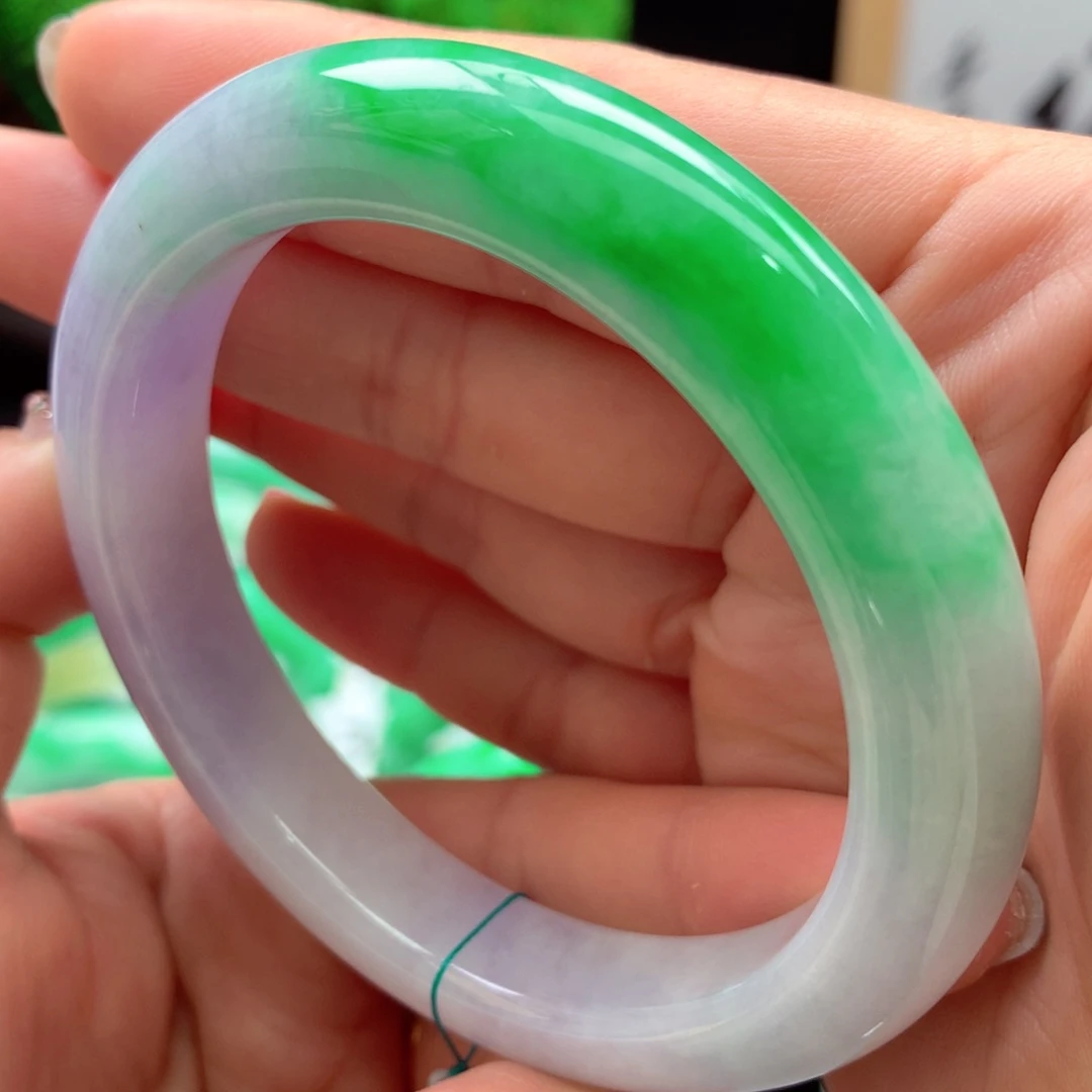 未镶嵌手镯翡翠缅甸58.3圈口