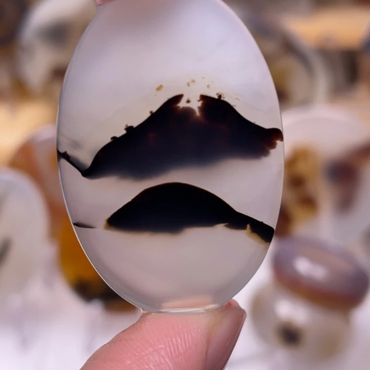 玛瑙/玉髓未镶嵌吊坠(不含链)