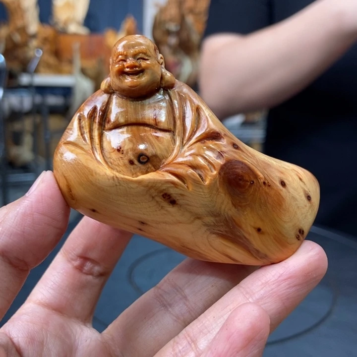 柏木（崖柏）手把件