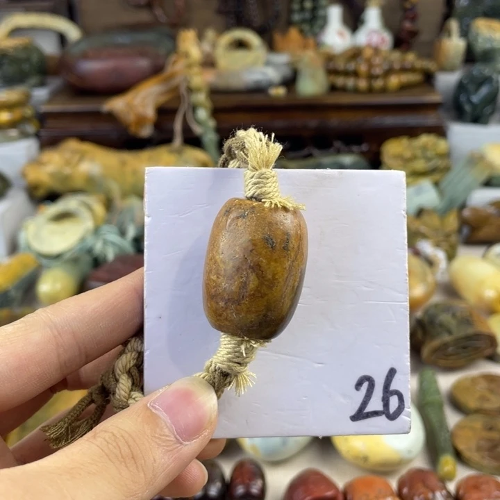 未镶嵌岫岩河磨玉（透闪石质玉）珠宝奇石