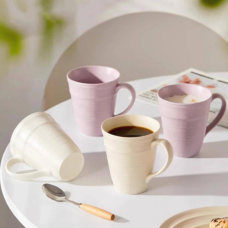 马克杯咖啡杯陶瓷杯子大容量家用情侣水杯女办公室茶杯泡茶杯