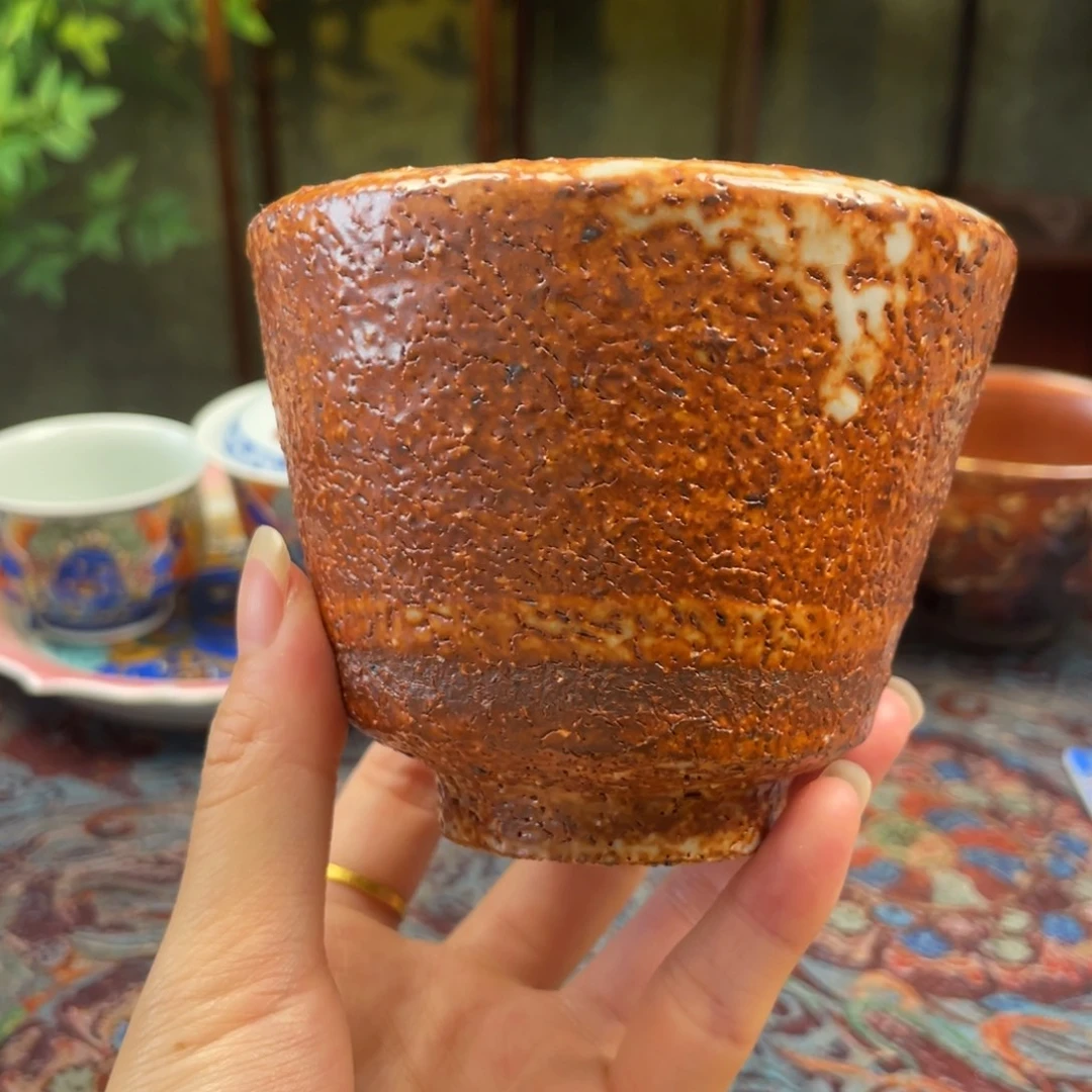 手工匣钵志野杯杯