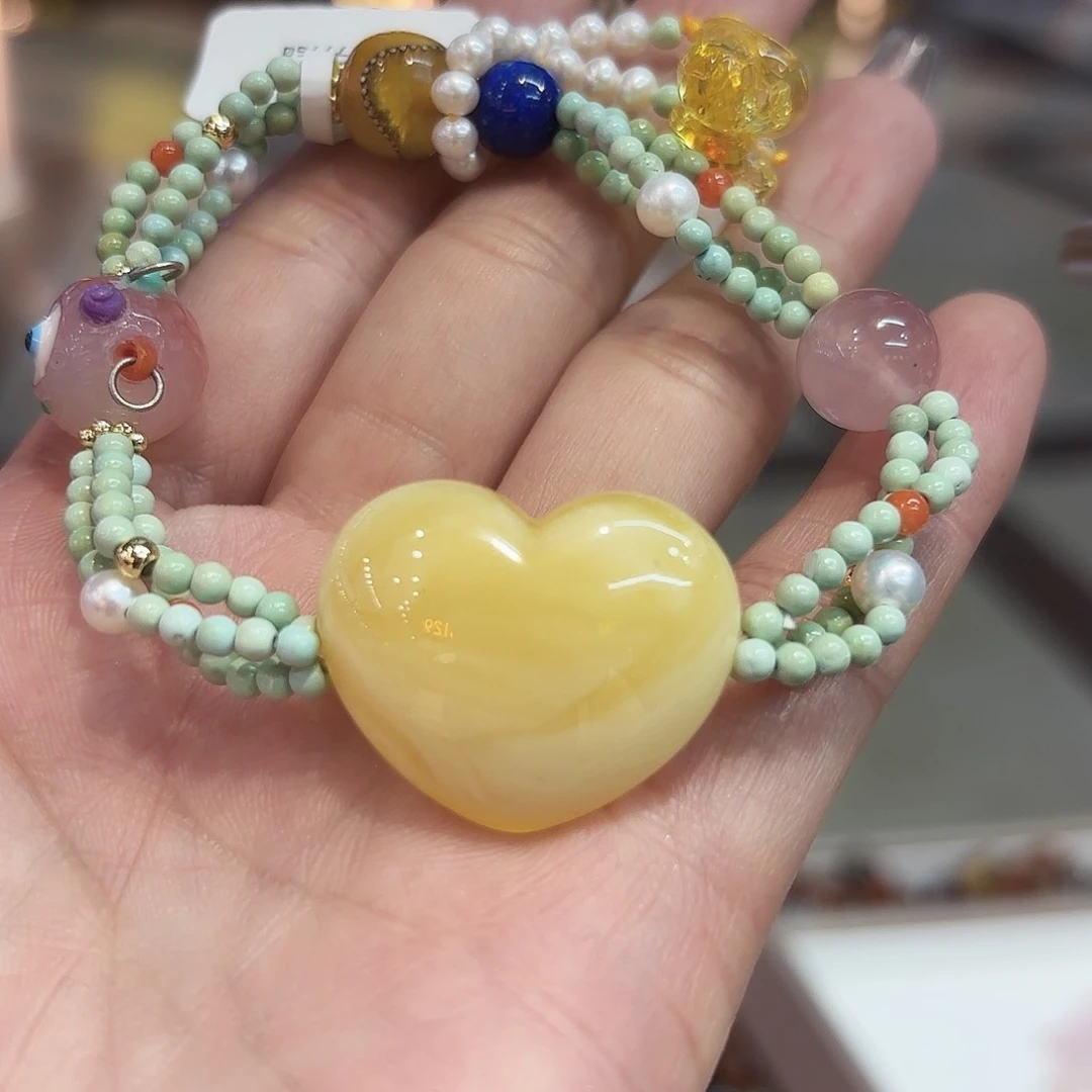 琥珀手链未镶嵌琥珀