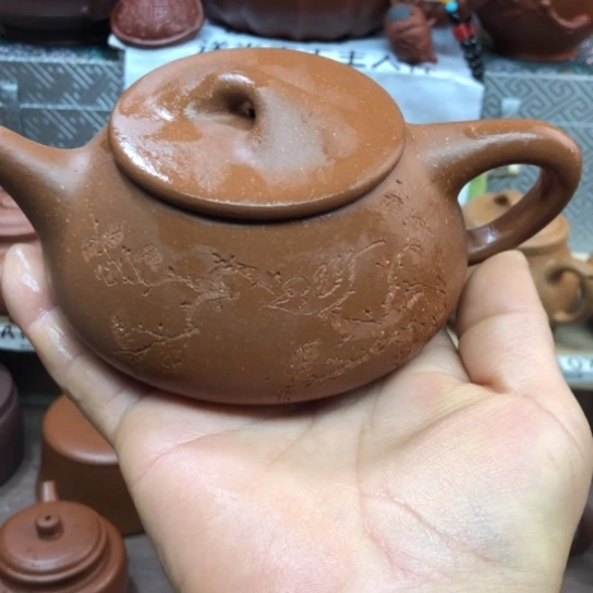 茶壶紫砂将坡泥石瓢240豪升左右
