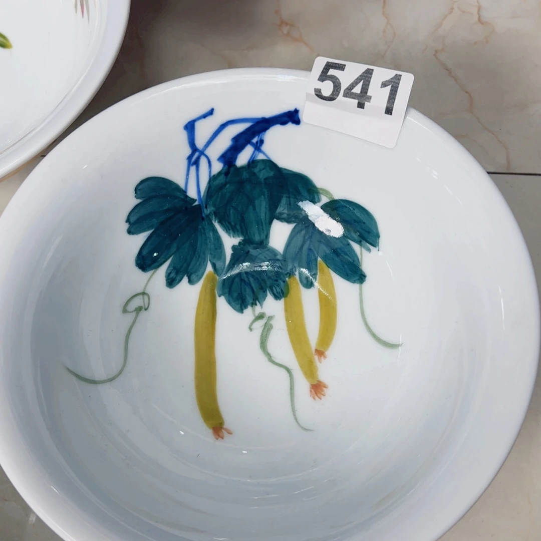 瓷片景德镇陶瓷手工手绘制作