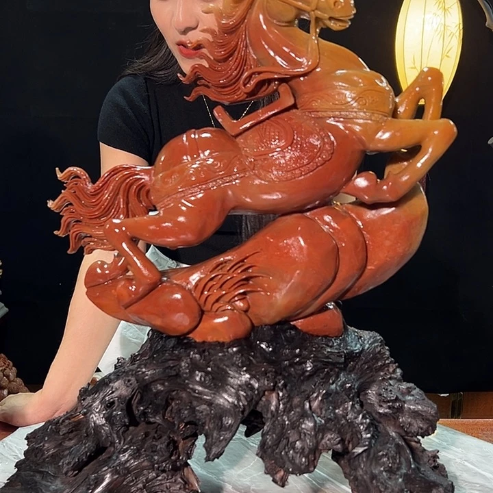 乡***光寿山石雕刻艺术品