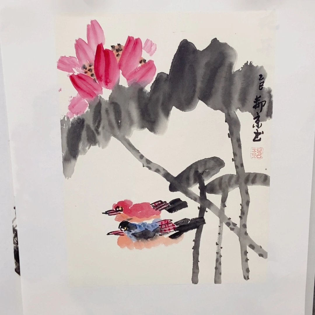 国画手写手绘国画3