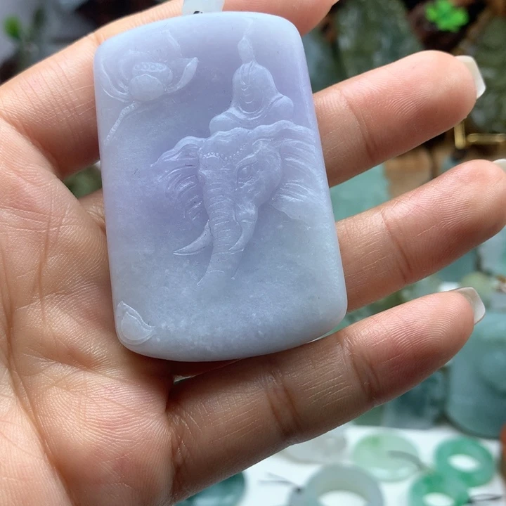 未镶嵌定制翡翠大象