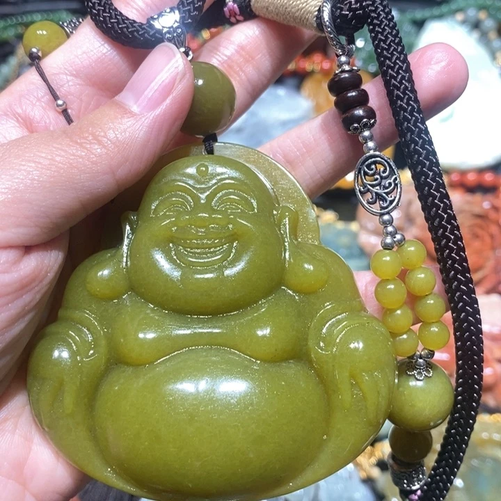岫玉毛衣链未镶嵌