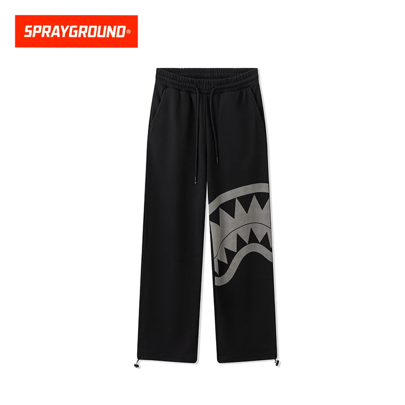 SPRAYGROUND鲨鱼嘴针织长裤潮流宽松休闲裤GC WE112102