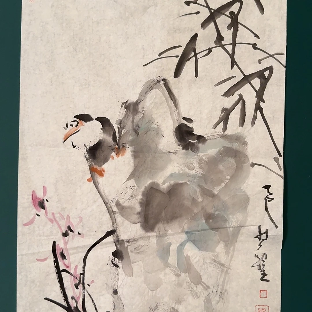 国画徐老师作品画作