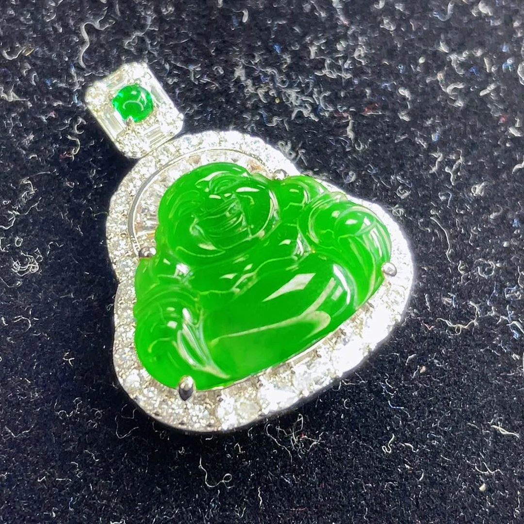 翡翠吊坠(不含链)未镶嵌