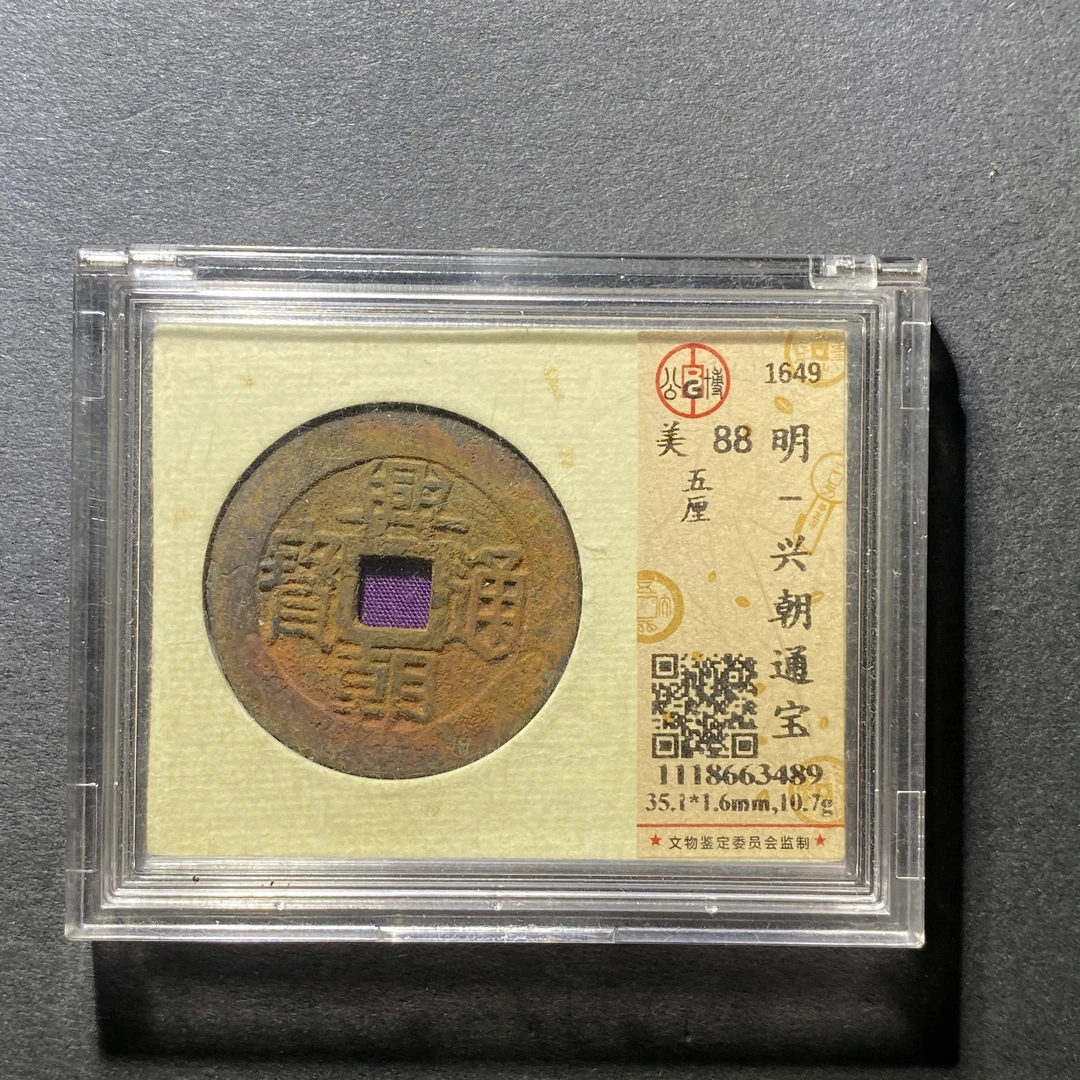 x1028-47兴朝通宝3489--