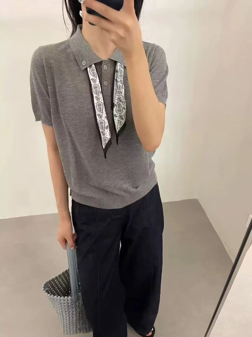 ZEMALA·新款POLO领短袖针织