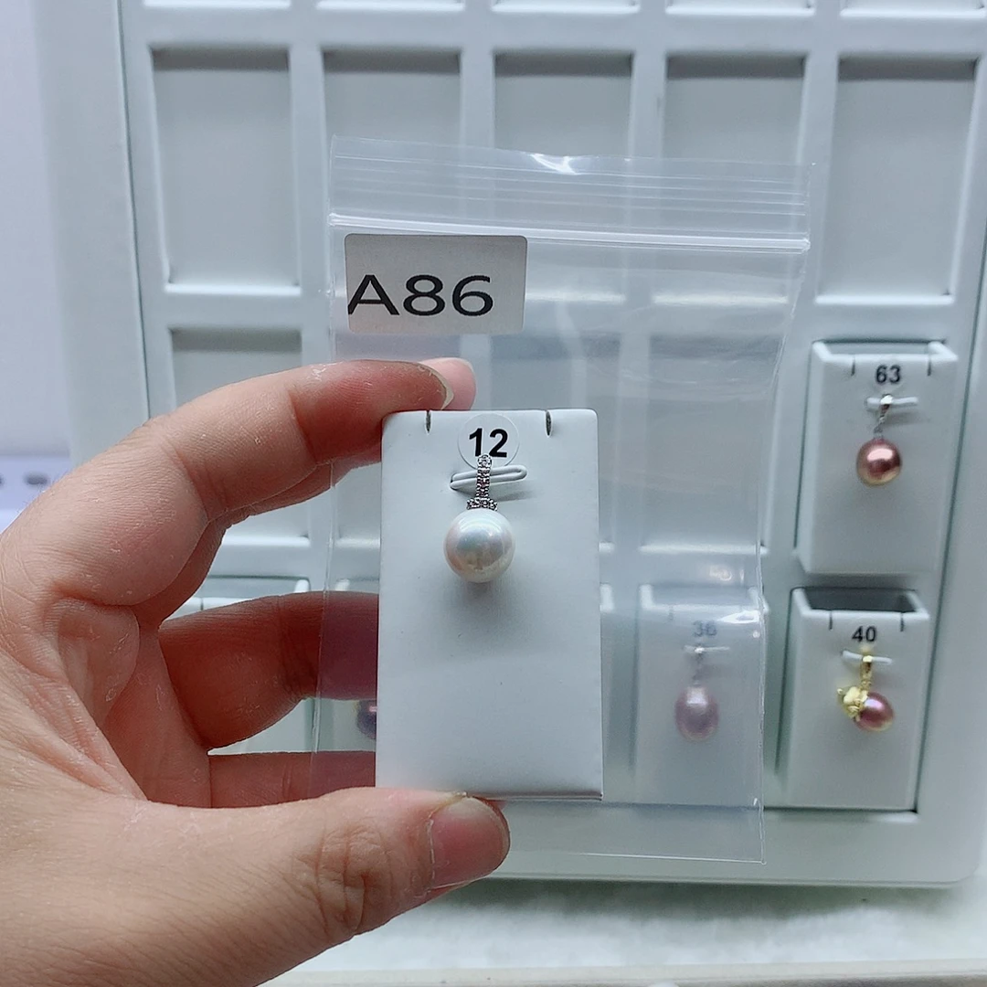 吊坠(不含链)合金淡水珍珠