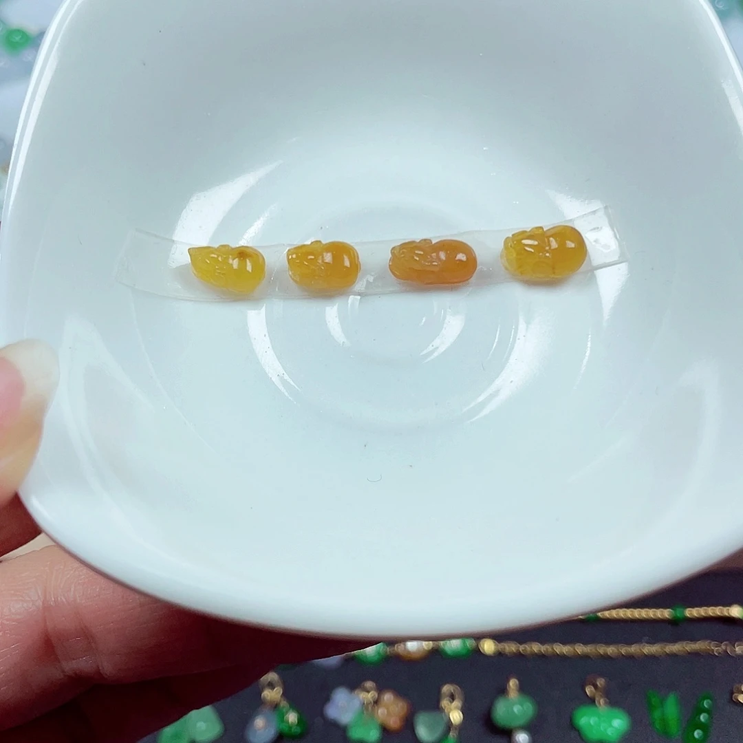 翡翠未镶嵌手链天然缅甸翡翠A货卡