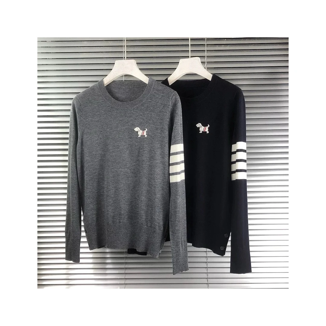 【四姐家】四道杠腊肠狗长袖毛衣 6707