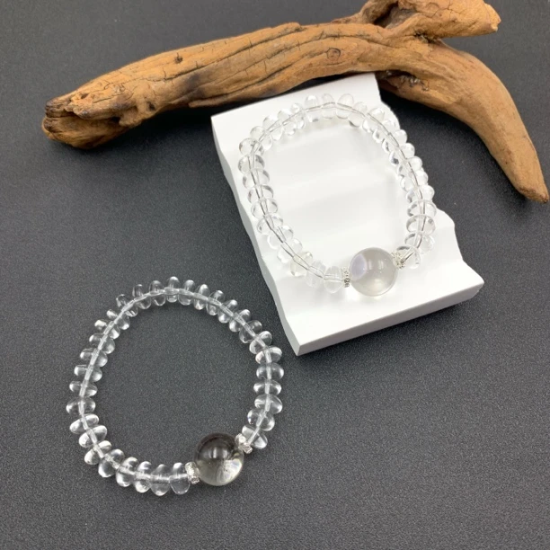 白水晶手串-多样性发一-250727022【尺寸约8mm】