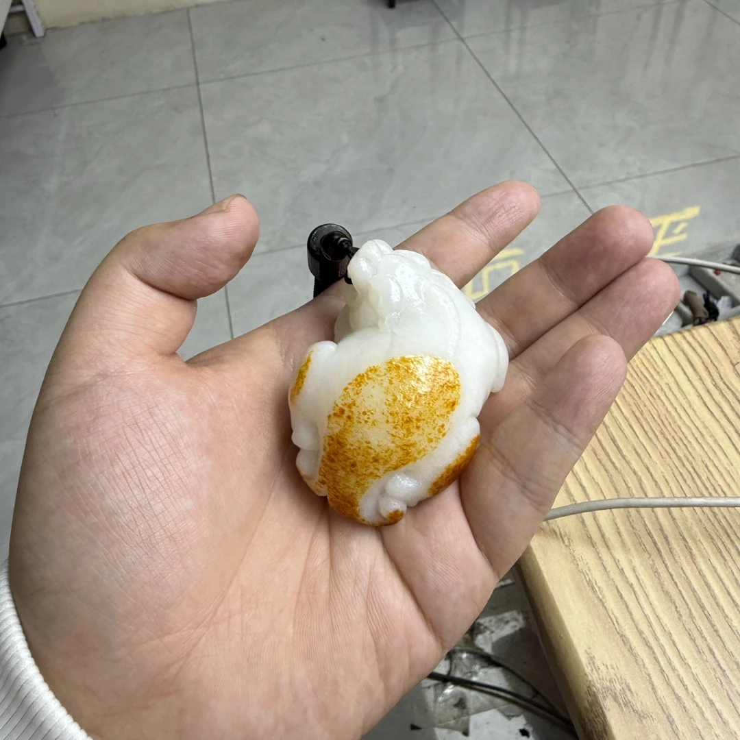 石包沁色貔貅手把多样性发货拍一发一