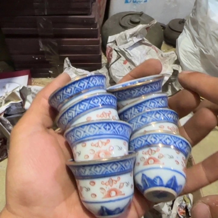 手柄款水晶玻璃风*