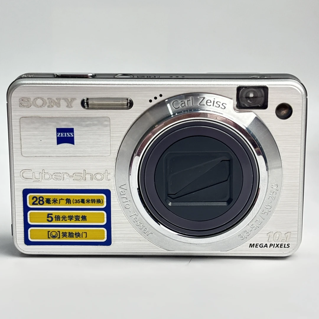 95新 Sony/索尼 w170银色1010万像素5倍变焦复古ccd