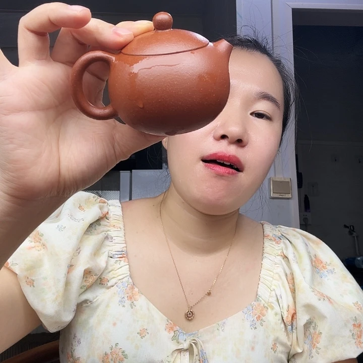 茶壶紫砂原矿半手工降坡西施150cc