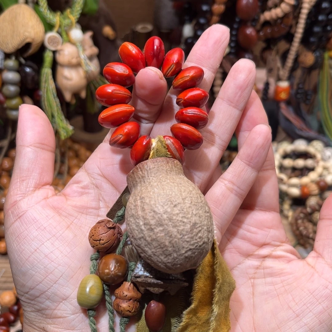 谁***2草珠菩提吊坠菩提