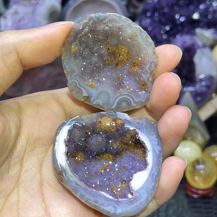 紫晶聚宝盆未镶嵌水晶