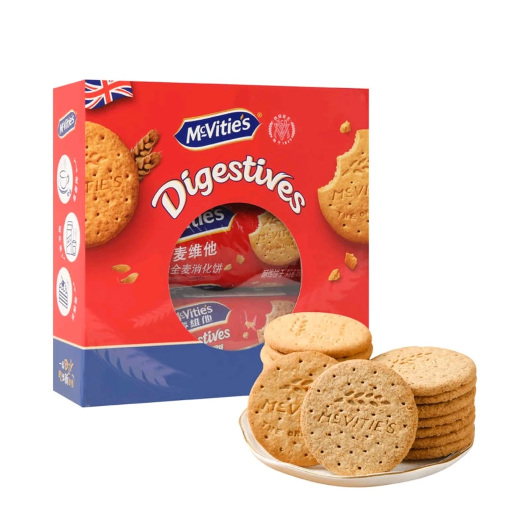 <山姆>麦维他全麦消化饼干尝鲜装400g1包