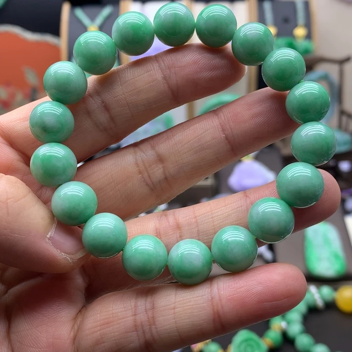 翡翠未镶嵌手链翡翠手链