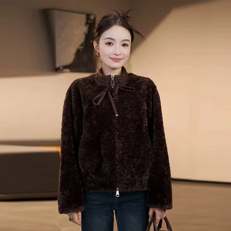 【小宇】88389新款毛毛外套