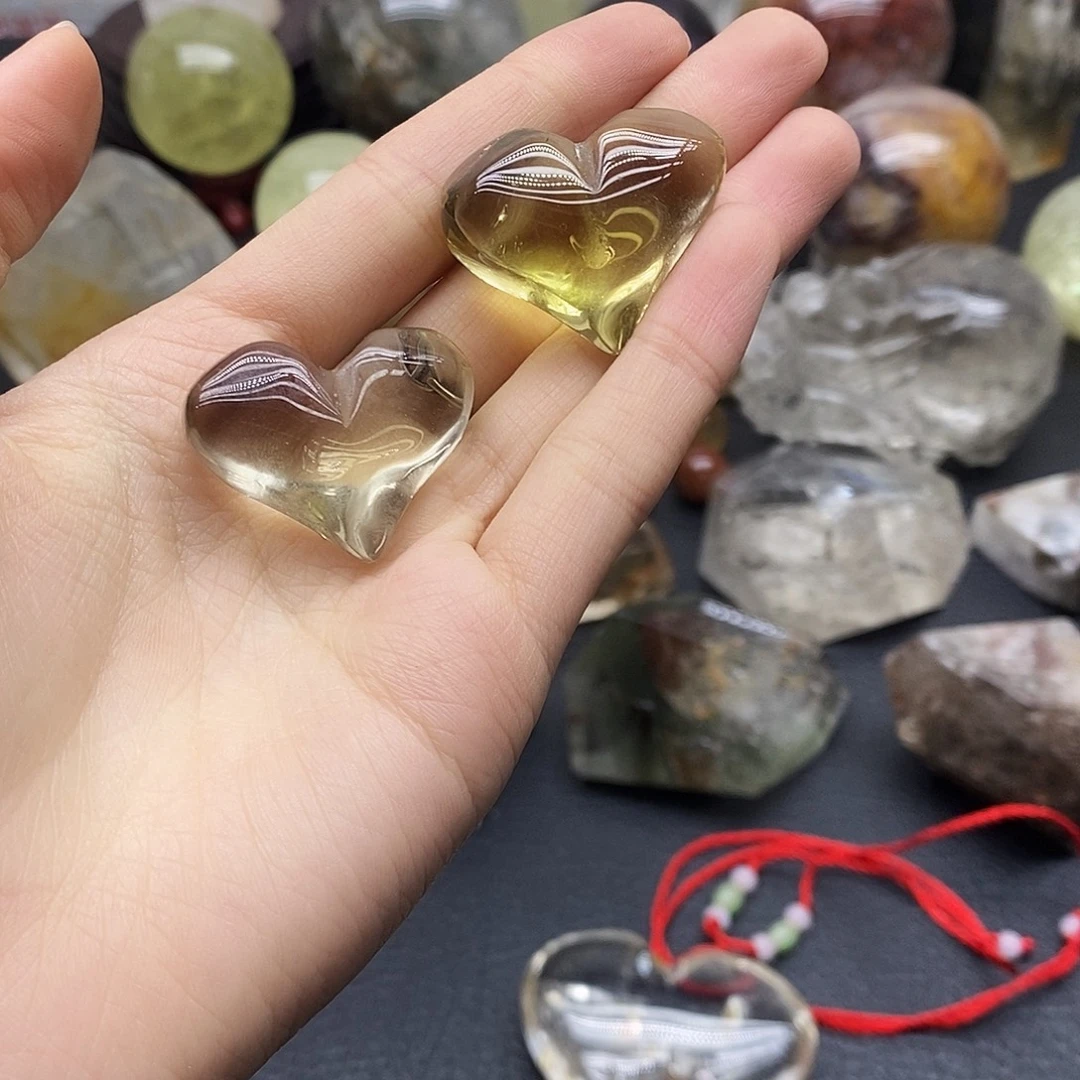 未镶嵌水晶珠宝半成品254水晶石