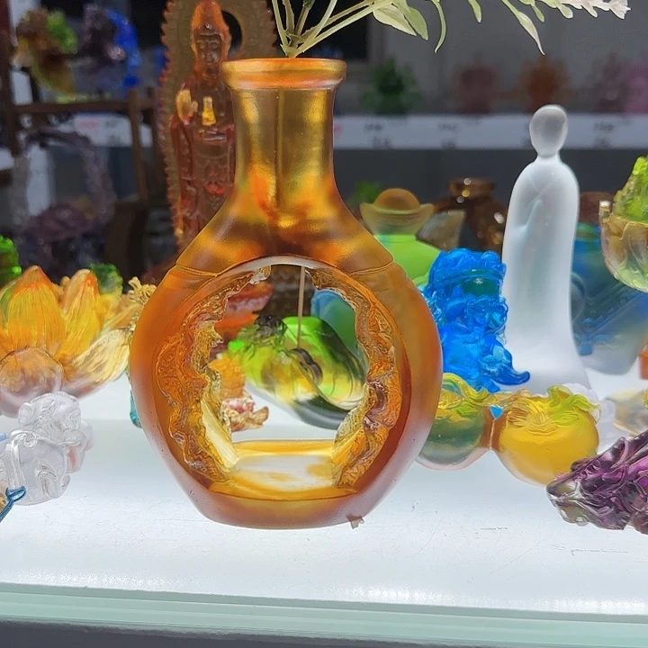 琉璃手工艺品一生平安