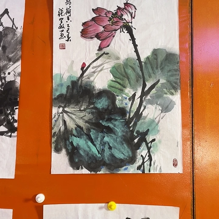 国画张圣敏先生纯手绘作品