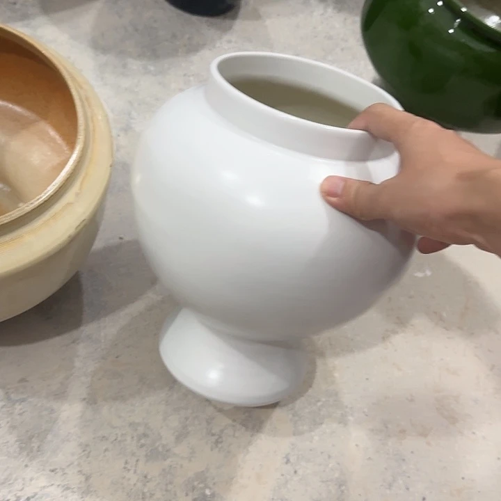 白泥花盆正品有孔