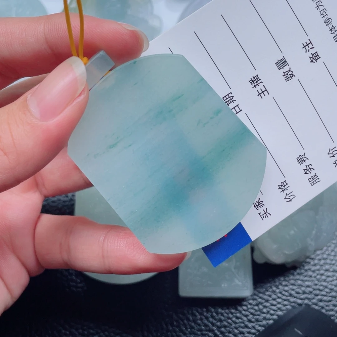 食***味定制翡翠未镶嵌纯天然缅甸翡翠a货