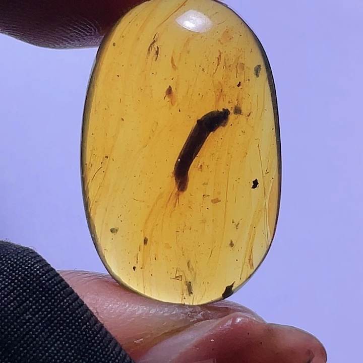 琥珀裸石未镶嵌？？