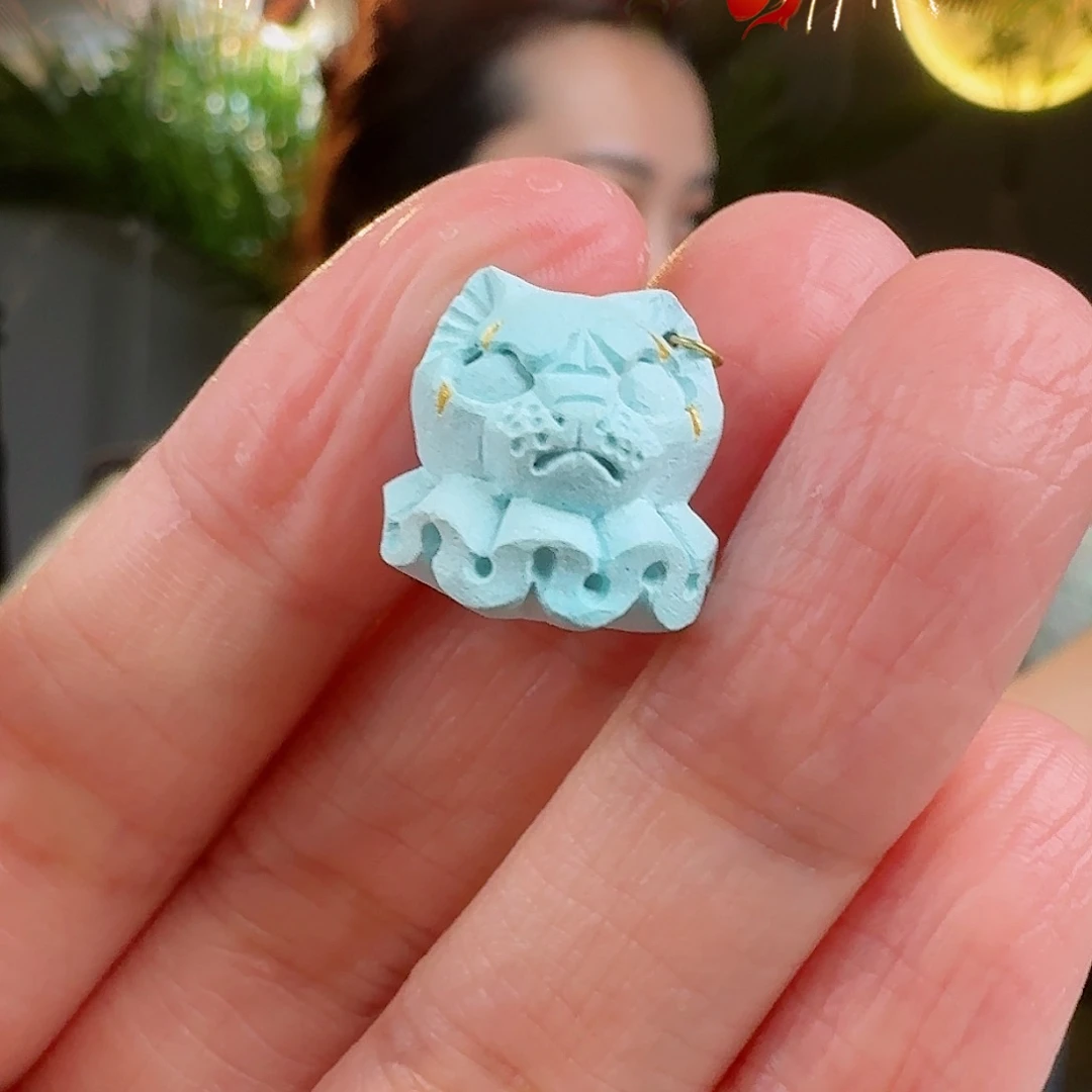 绿松石珠宝奇石未镶嵌