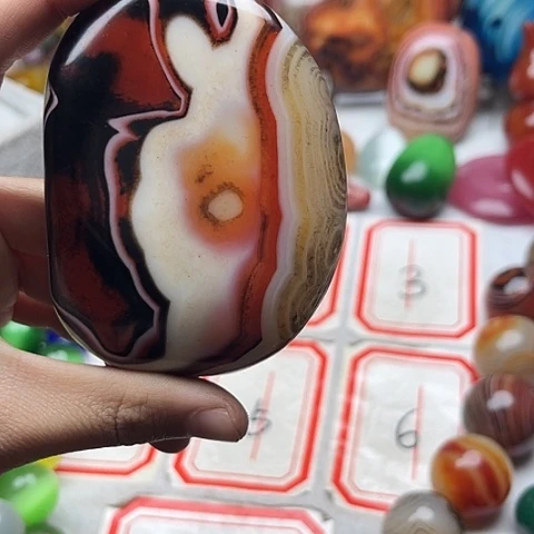 玛瑙/玉髓颈饰未镶嵌随*