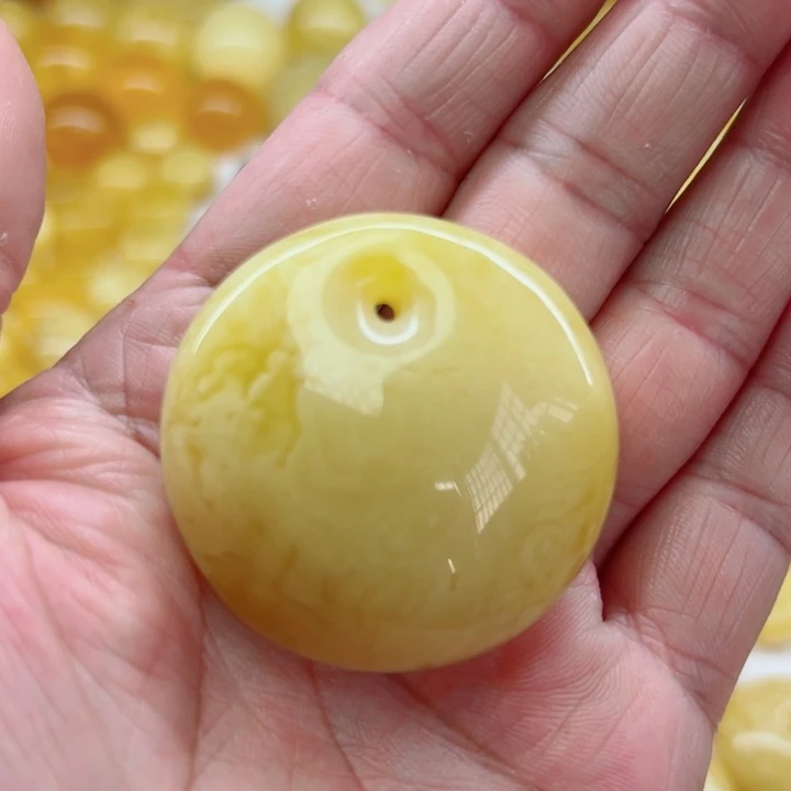 未镶嵌琥珀（矿物珀）裸石