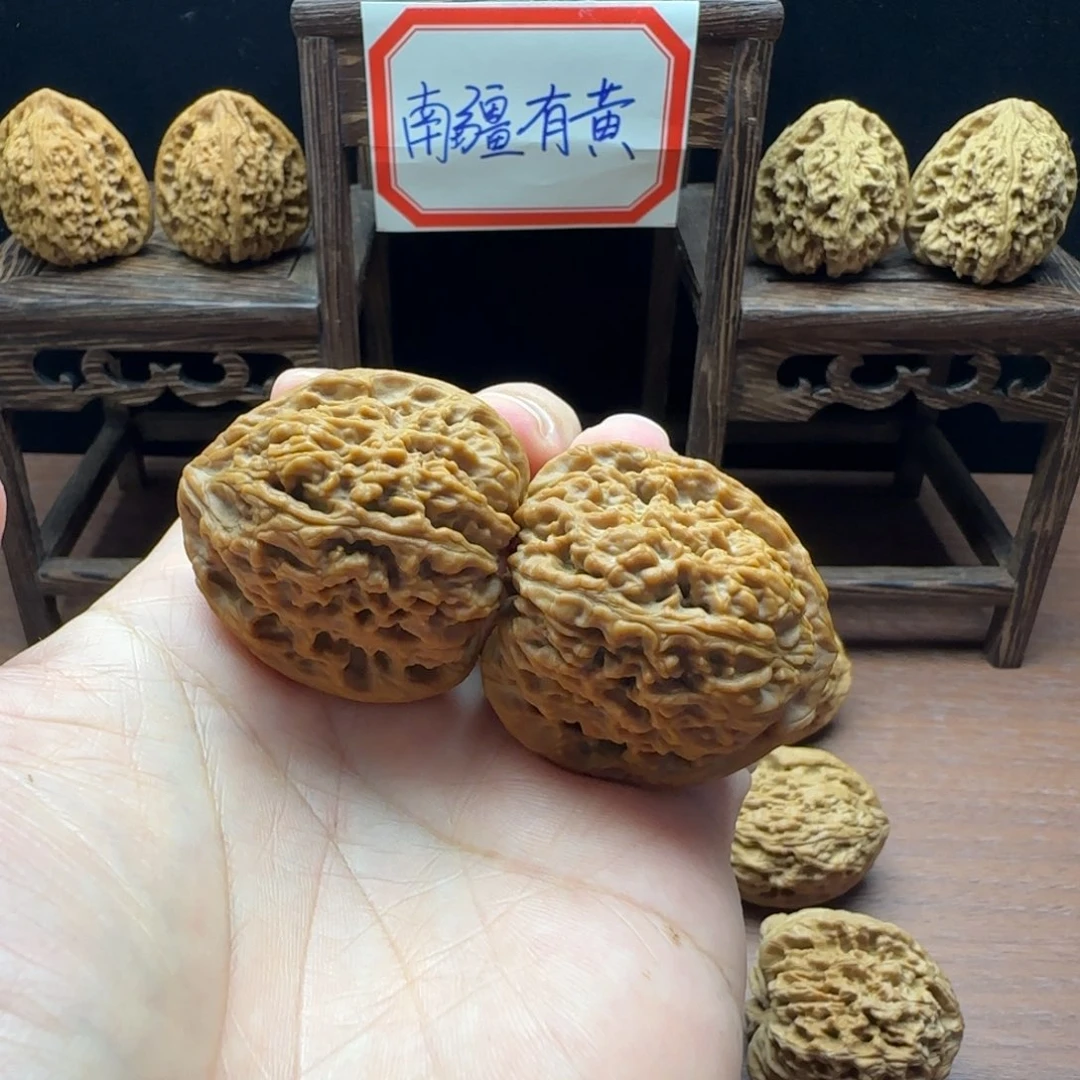 紫***子吊坠文玩核桃40全家福炮弹