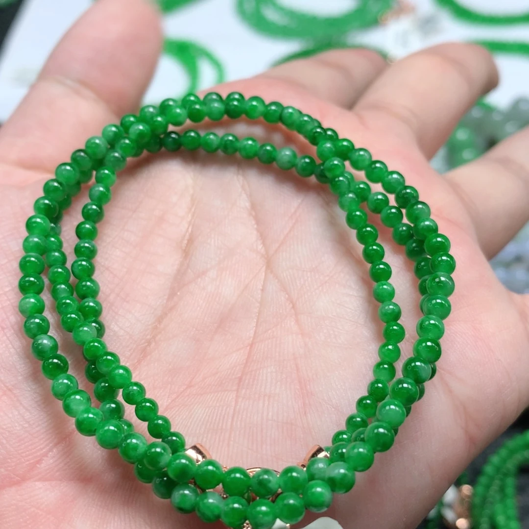 未镶嵌手链翡翠翡翠