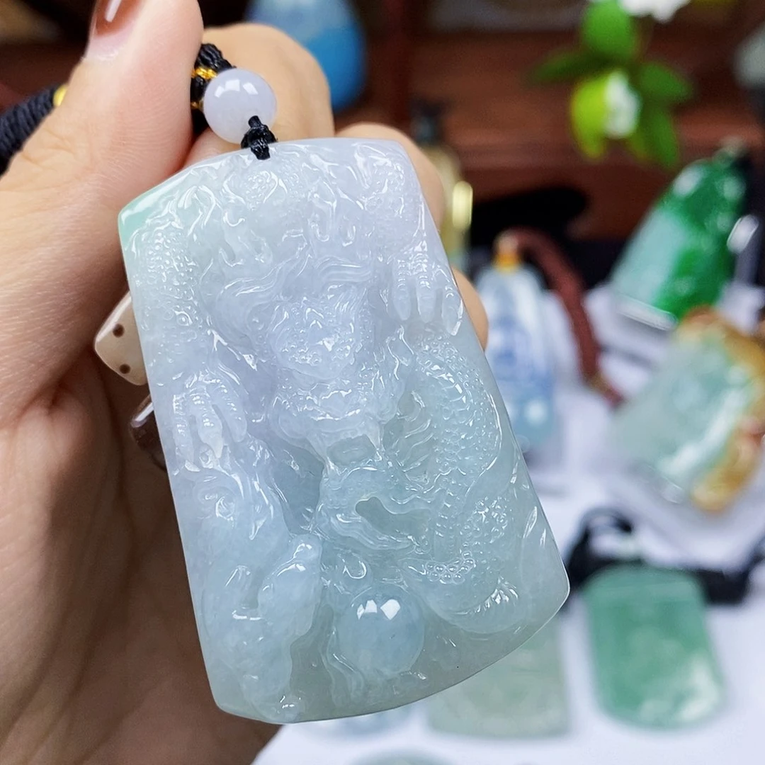 颈饰未镶嵌翡翠天然翡翠A货