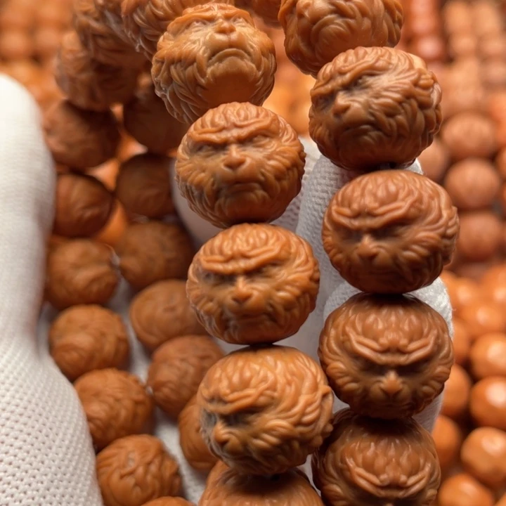 猴头核桃吊坠****斗战胜佛