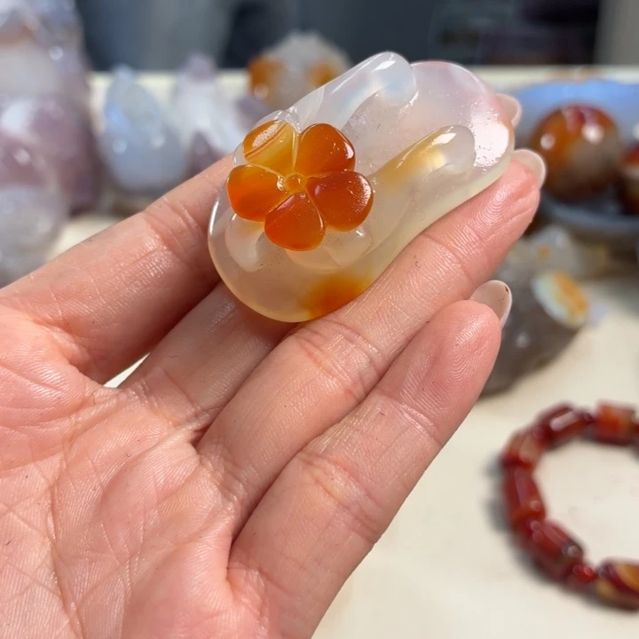 未镶嵌吊坠(不含链)玛瑙/玉髓