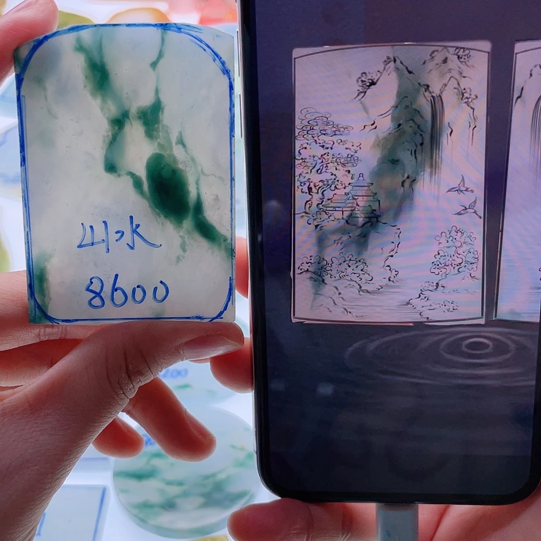 定制翡翠未镶嵌天然