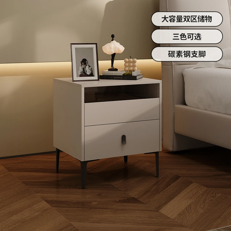 家装好物芝华仕简约现代床头柜子小型床头置物架卧室储物收纳G069